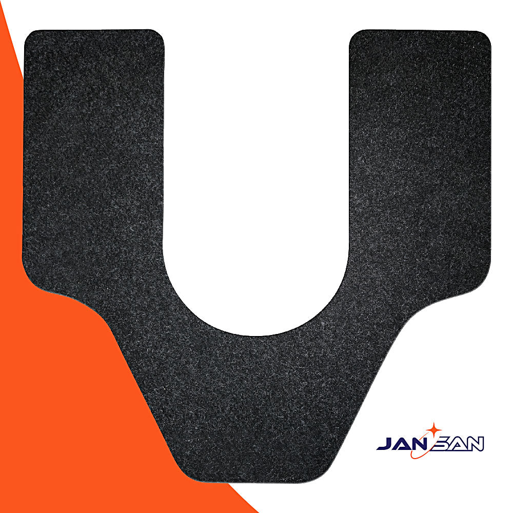 JanSan Commode Mat - Stick n' Go Adhesive, Waterproof, High Absorbency